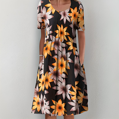 Noemi | Comfortable Classic Floral Dress