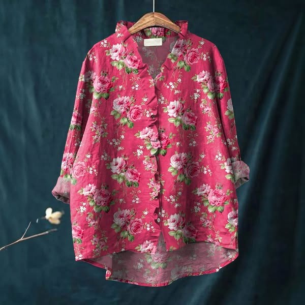 ELINE | Ruffle Blouse