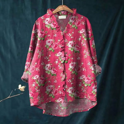 ELINE | Ruffle Blouse