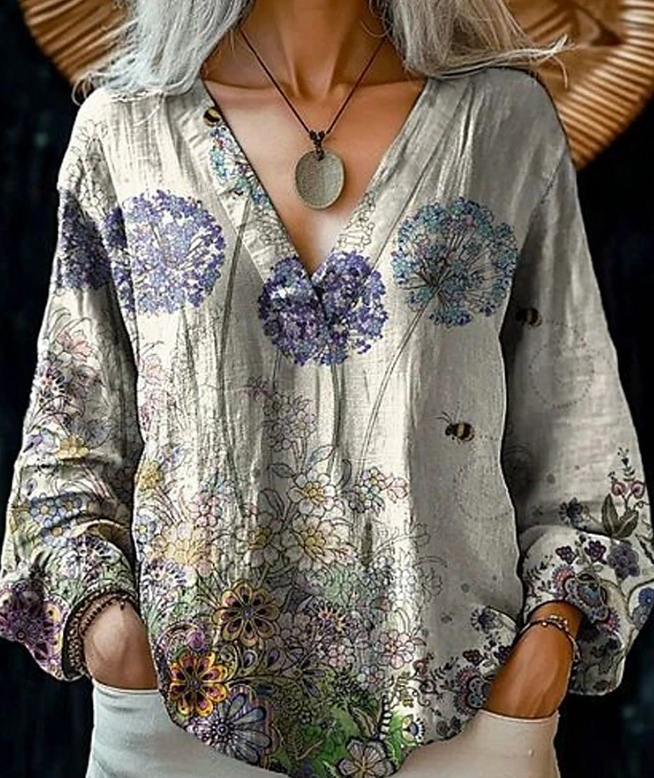 MATHILDE | Floral Breeze Top