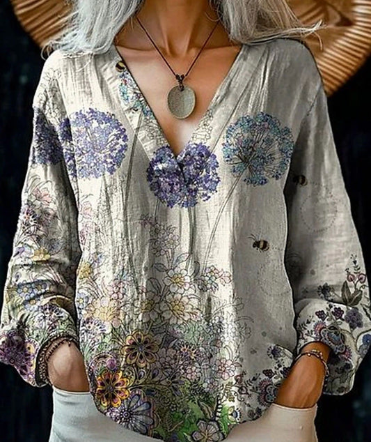 MATHILDE | Floral Breeze Top