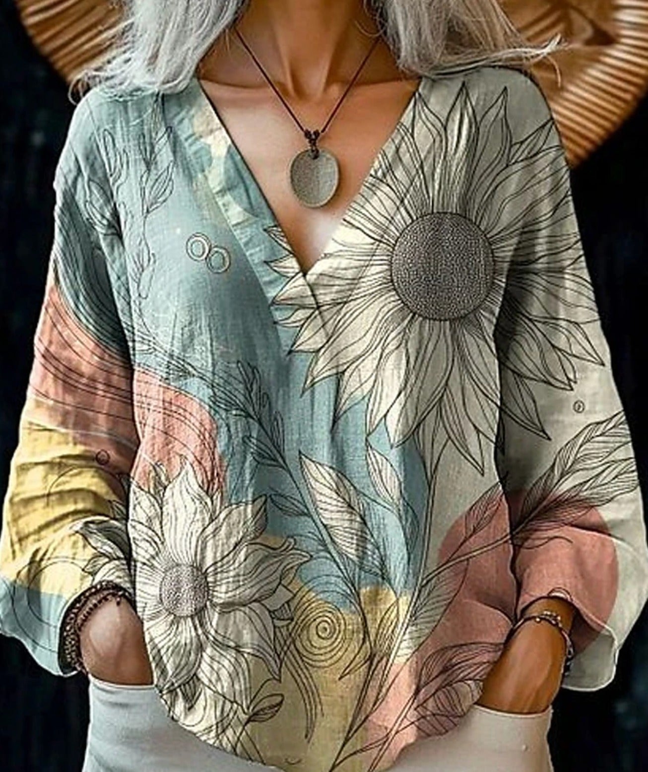 MATHILDE | Floral Breeze Top