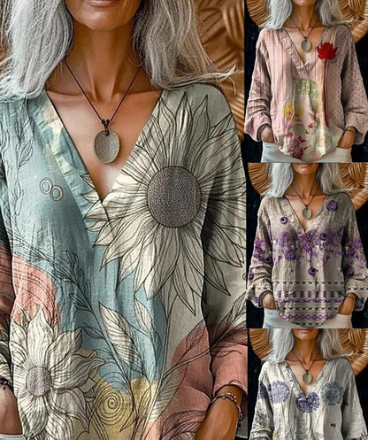 MATHILDE | Floral Breeze Top