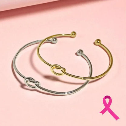Breast Cancer Support Set | 2 Rings and 2 Bracelets