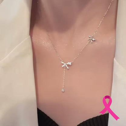 Breast Cancer Support Necklace | 1+1 Free