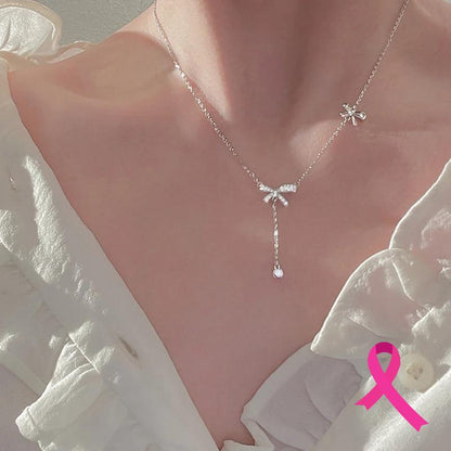 Breast Cancer Support Necklace | 1+1 Free