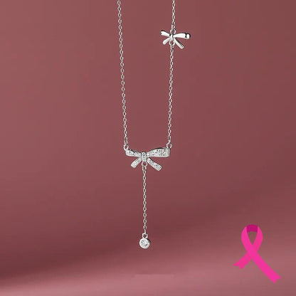 Breast Cancer Support Necklace | 1+1 Free