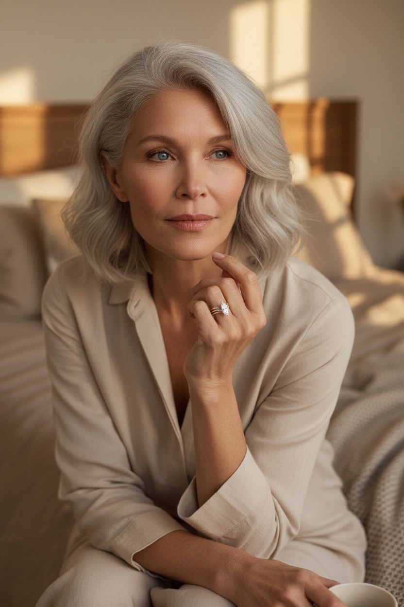 Elegant Drop Ring | Support Breast Cancer | Get 1+1 Free