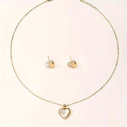All Cancer Awareness Heart Pendant Set | Get 1+1 Free!