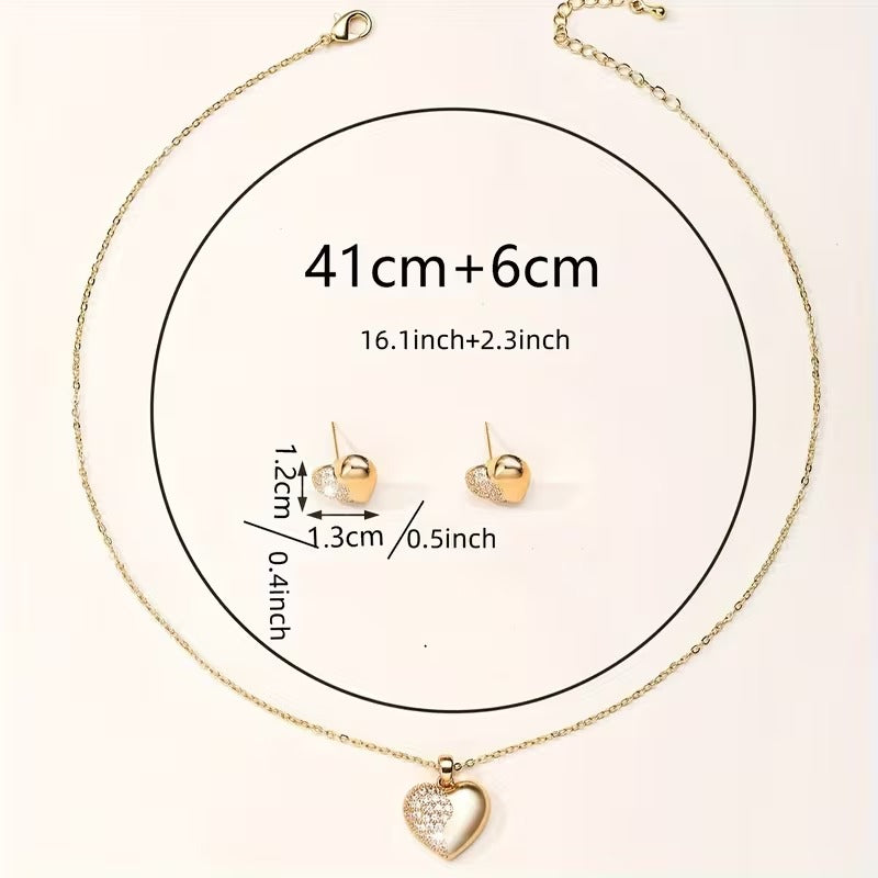 All Cancer Awareness Heart Pendant Set | Get 1+1 Free!