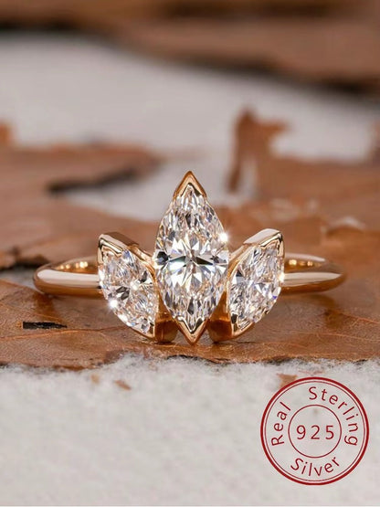 All Cancer Awareness Limited Edition Elegant Teardrop Ring | 1+1 Free