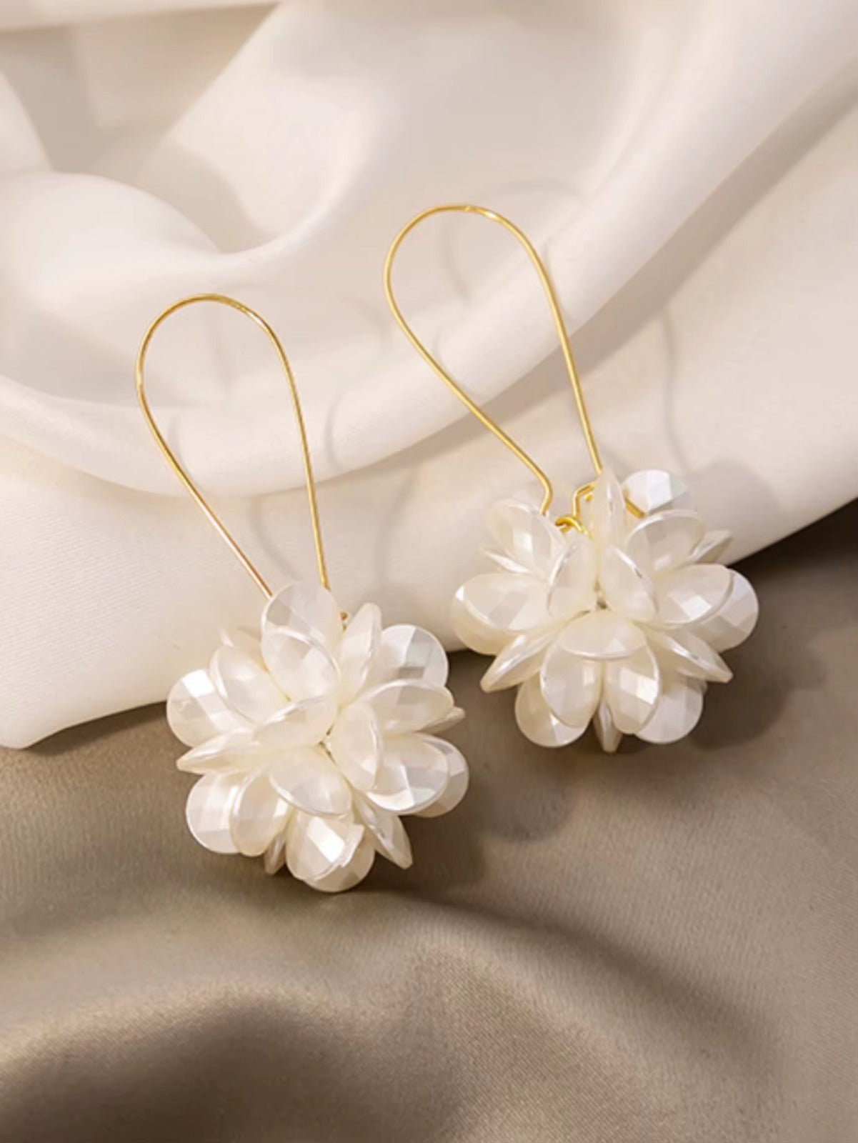 Breast Cancer Awareness | Blooming Pearl Earrings  | 1+1 Free Today
