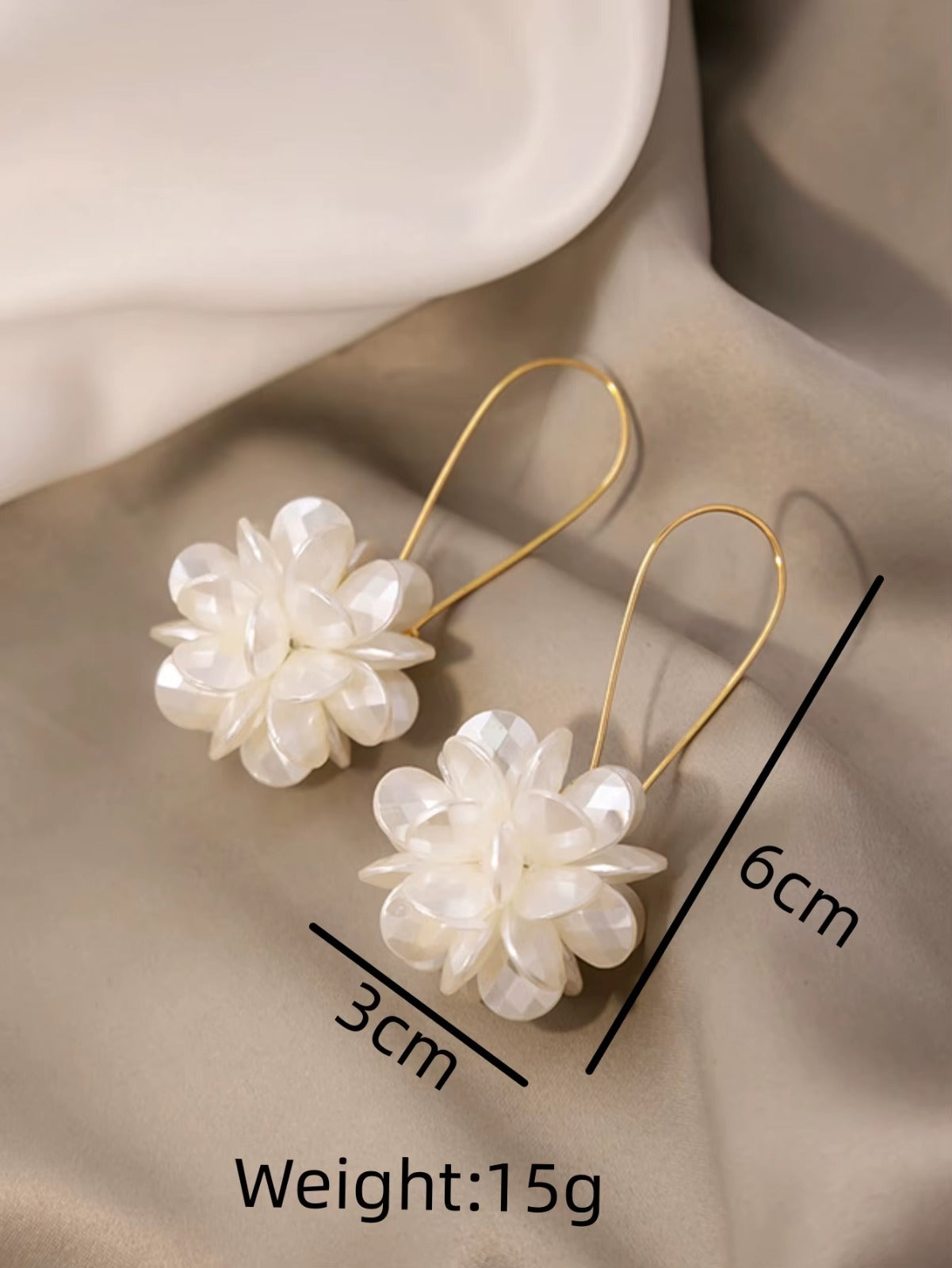 Breast Cancer Awareness | Blooming Pearl Earrings  | 1+1 Free Today