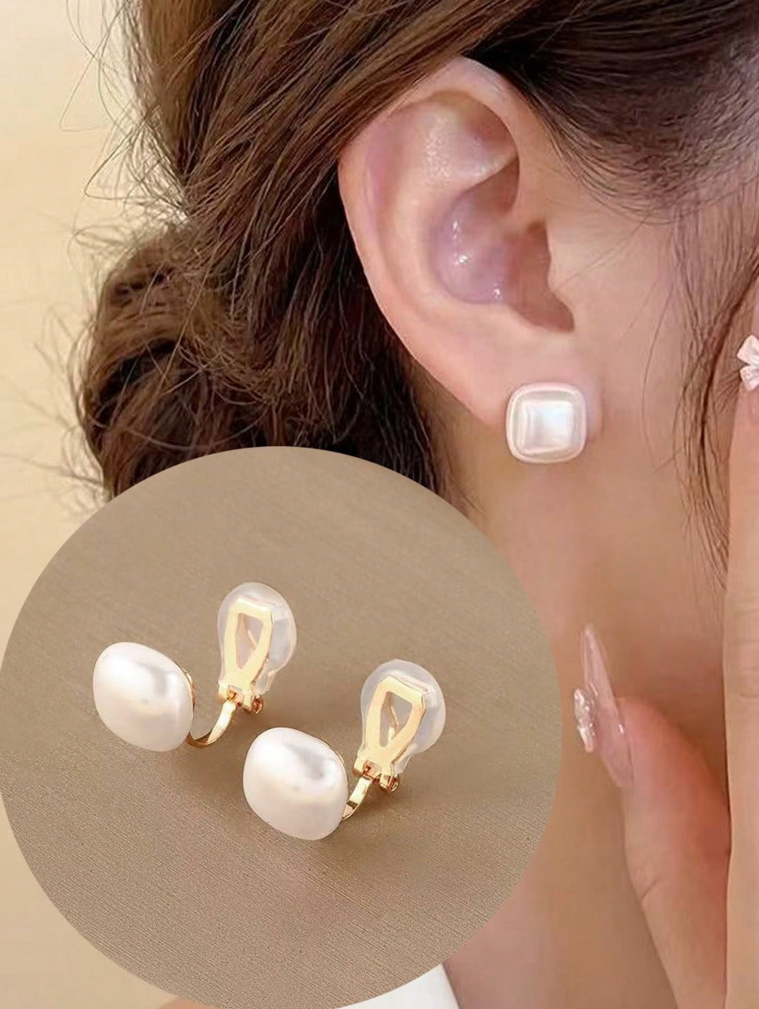 Breast Cancer Awareness | Clip In Pearl Collection - 1+1 Free Today