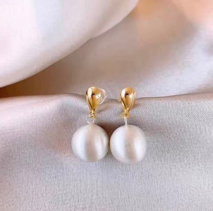 Breast Cancer Awareness | Together Stronger Pearl Earrings | 1+1 Free Today