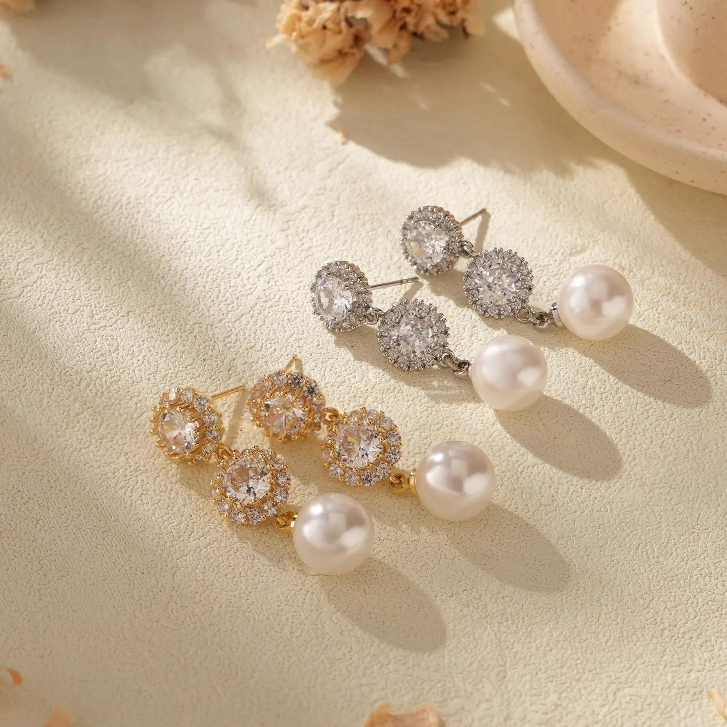 Breast Cancer Awareness | Sparkle Pearl Drops | 1+1 Free Today