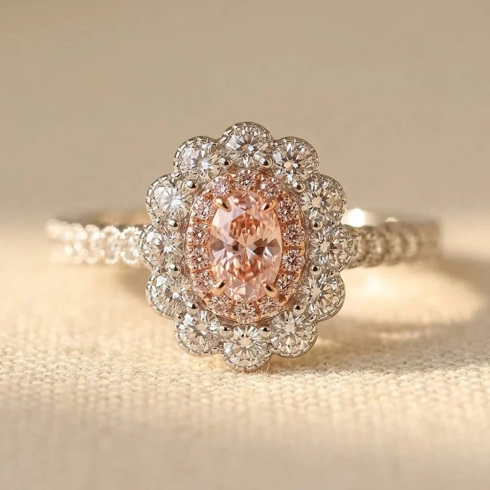 Blooming Ribbon Ring | Breast Cancer Awareness