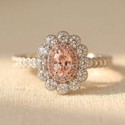 Blooming Ribbon Ring | Breast Cancer Awareness
