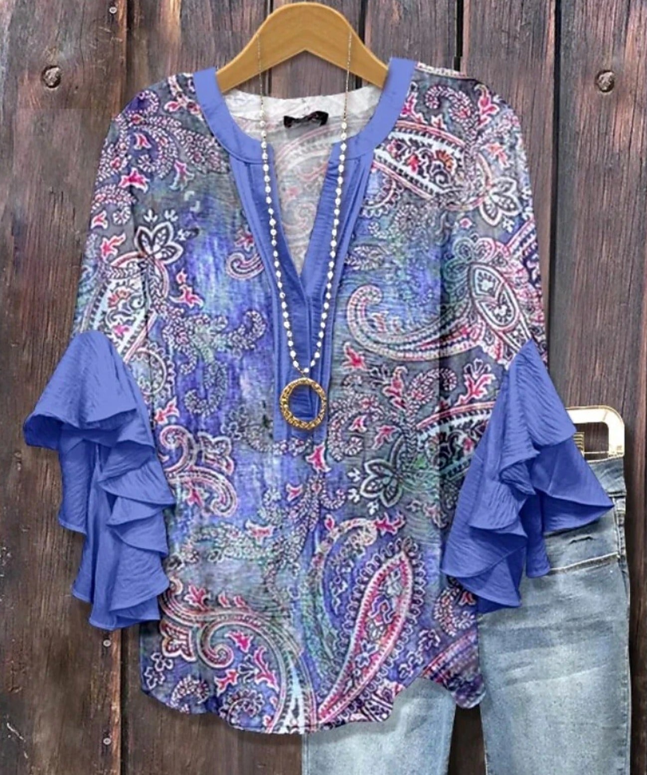 ELENORA | Whisper Ruffle Blouse