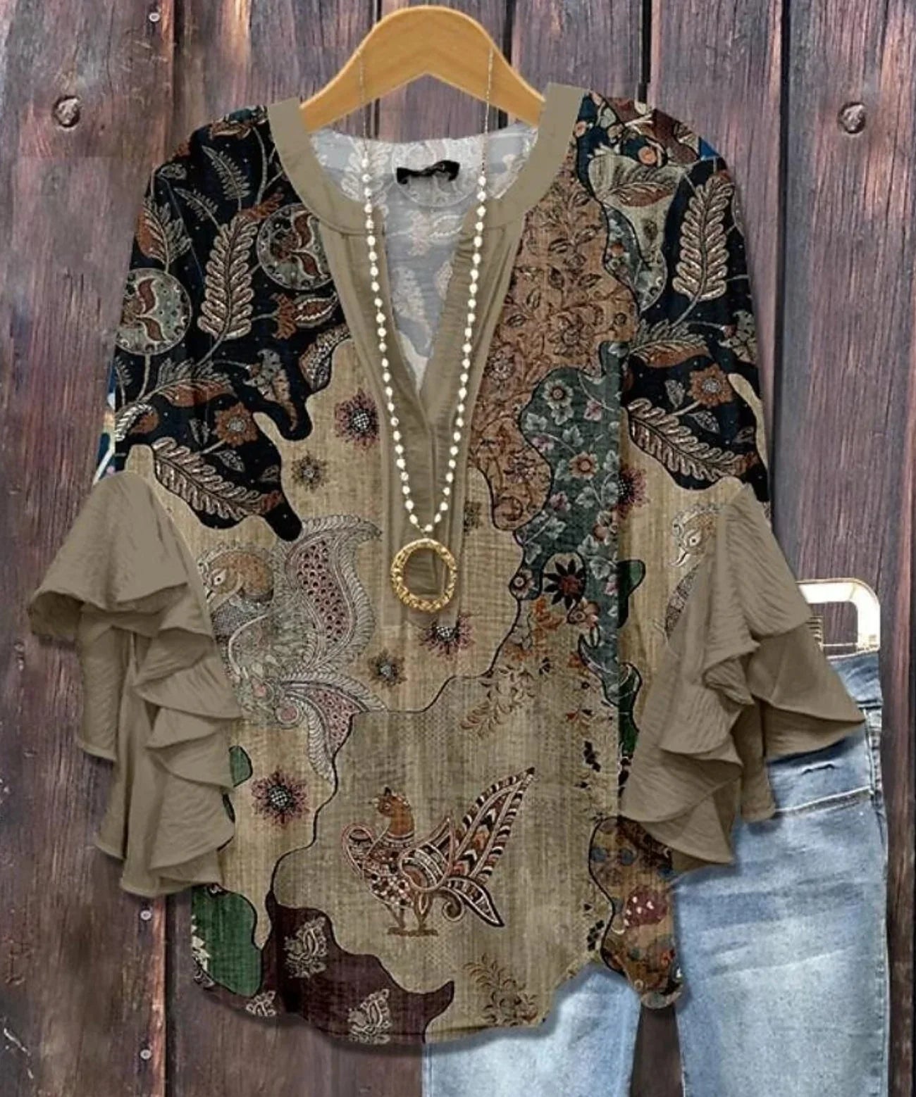 ELENORA | Whisper Ruffle Blouse