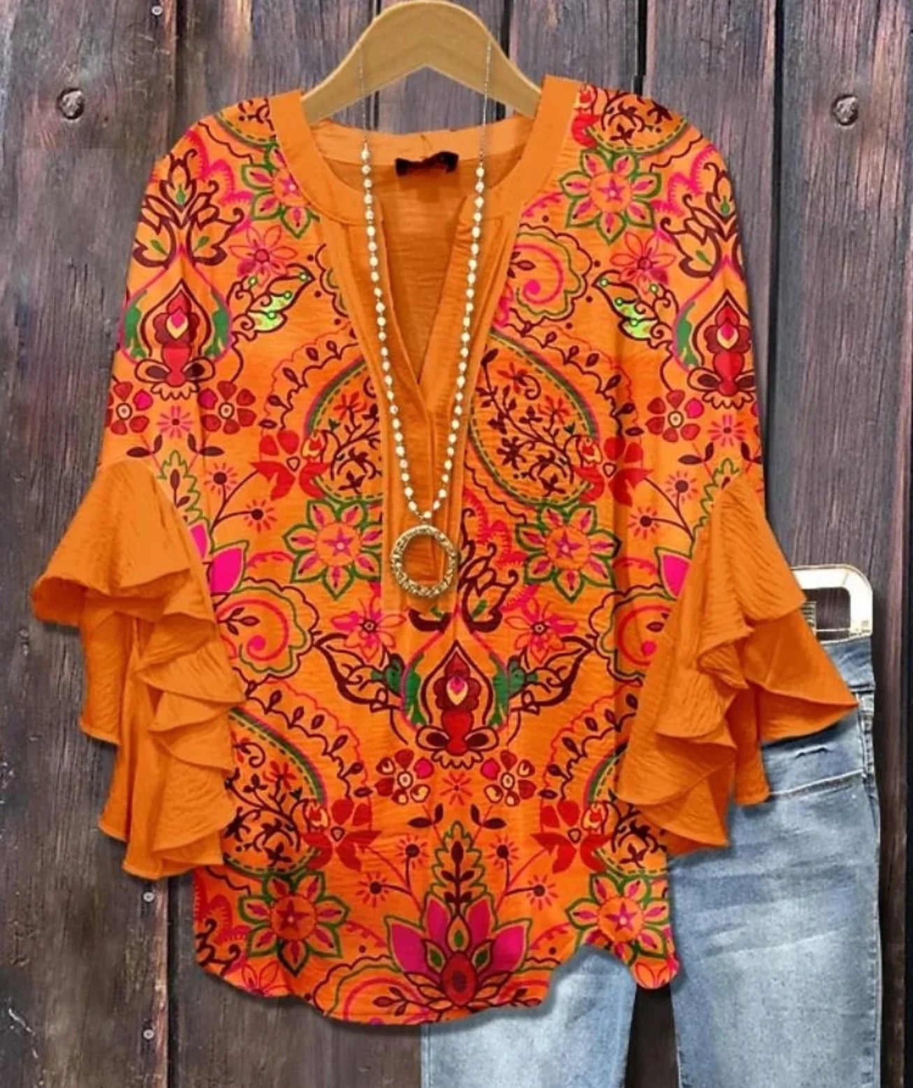 ELENORA | Whisper Ruffle Blouse