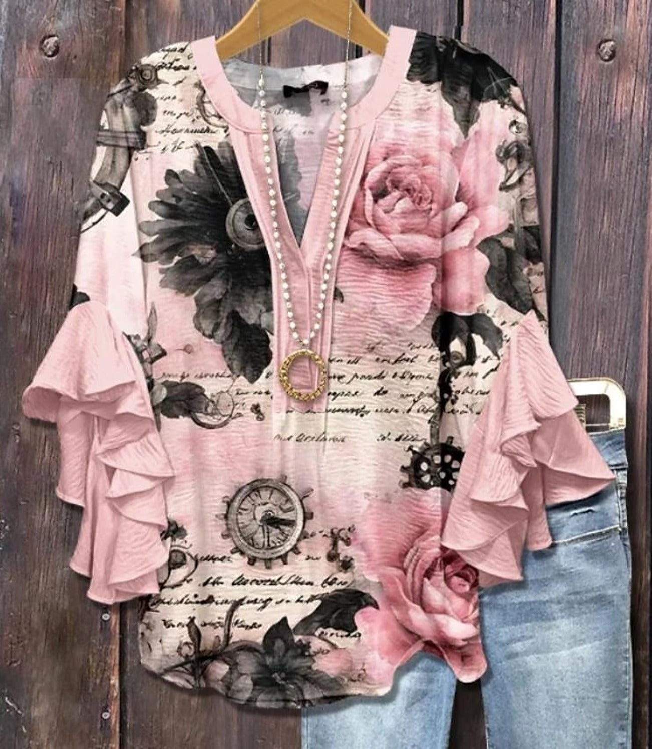 ELENORA | Whisper Ruffle Blouse