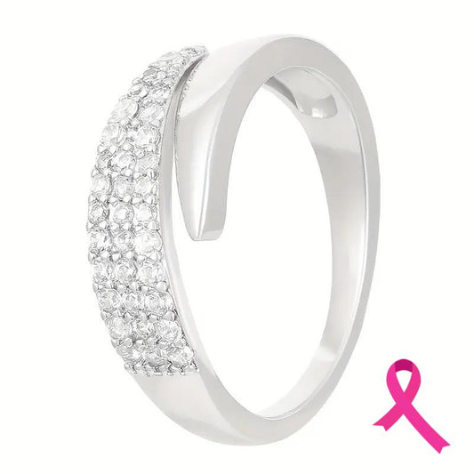 Breast Cancer Support Ring | Get 1+1 Free
