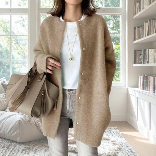 ANABELLE | Refined Layering Cardigan 100% WOOL