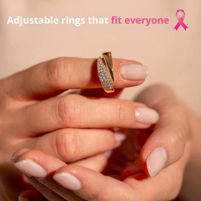 Breast Cancer Support Ring | Get 1+1 Free!