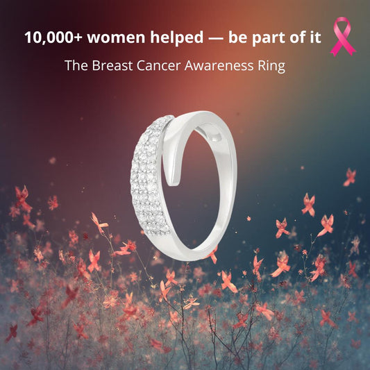 Breast Cancer Support Ring | Get 1+1 Free!