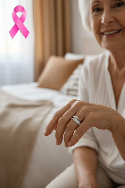 Breast Cancer Support Ring | Get 1+1 Free!