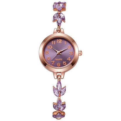 Strength in Time | Elegant Breast Cancer Awareness Bracelet Watch