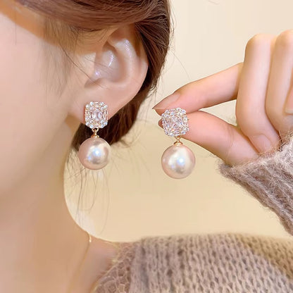 Breast Cancer Awareness | Luxe Pearl Earrings  | 1+1 Free Today