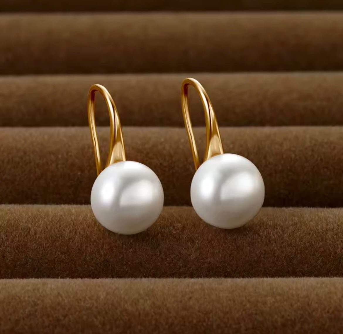 Breast Cancer Awareness | Support Pearl Earrings | 1+1 Free Today