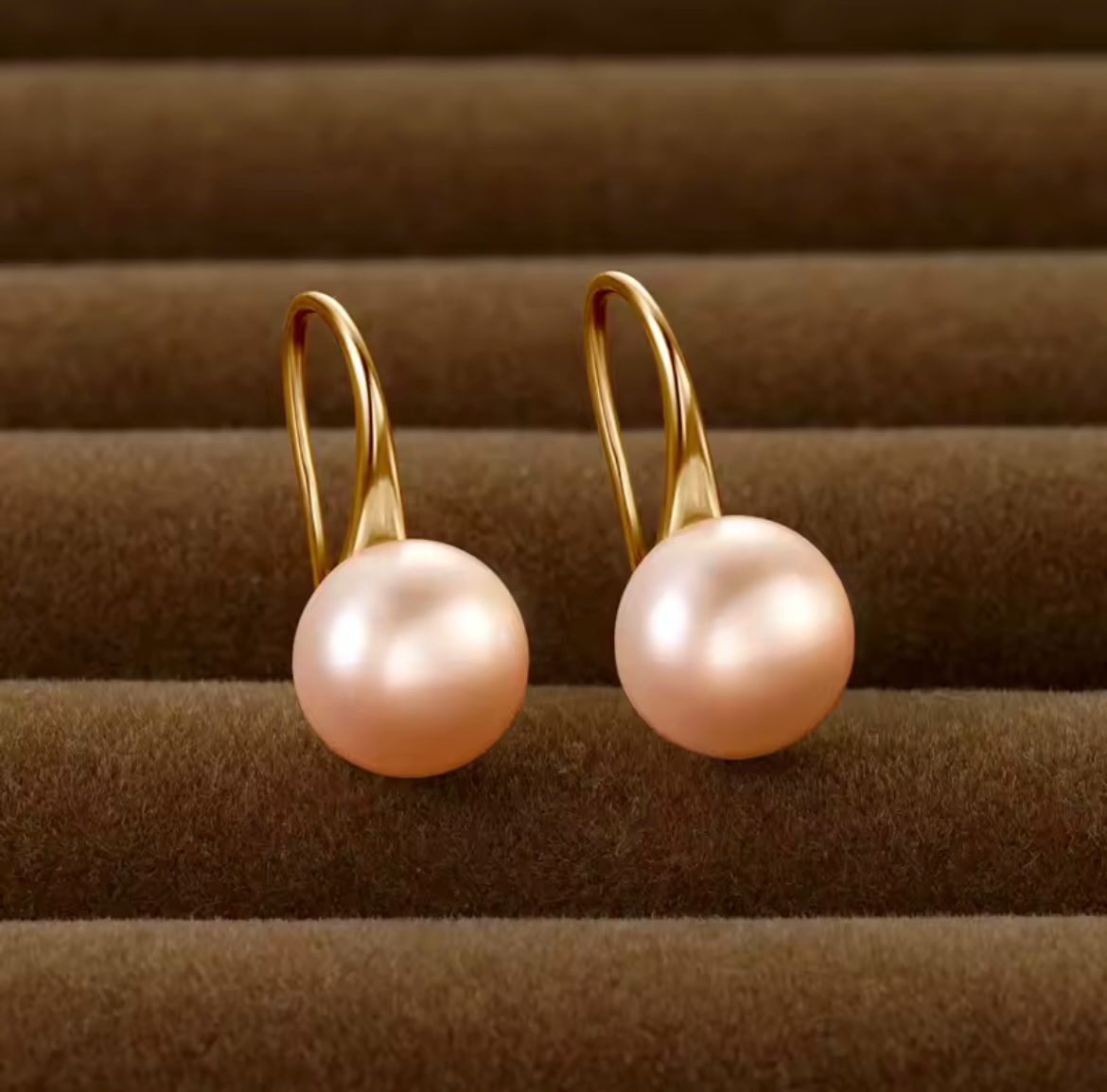 Breast Cancer Awareness | Support Pearl Earrings | 1+1 Free Today