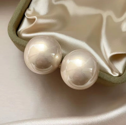 Breast Cancer Awareness | Minimalist Pearls Earrings | 1+1 Free Today