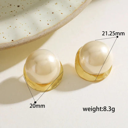 Breast Cancer Awareness | Fresh Water Pearl Earrings Classic | 1+1 Free Today