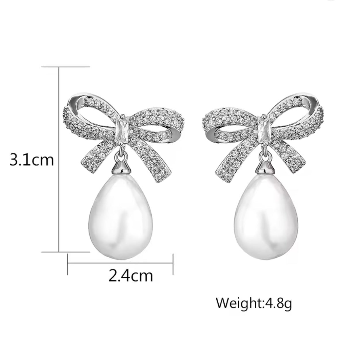 Breast Cancer Awareness Ribbon Pearls | 1+1 Free Today