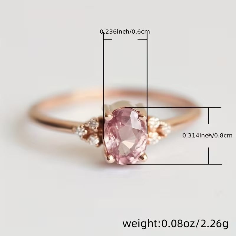 Classic Support Pink Ring  | Breast Cancer Awareness Collection