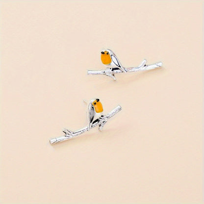 Cartoon Animal Bird Earrings