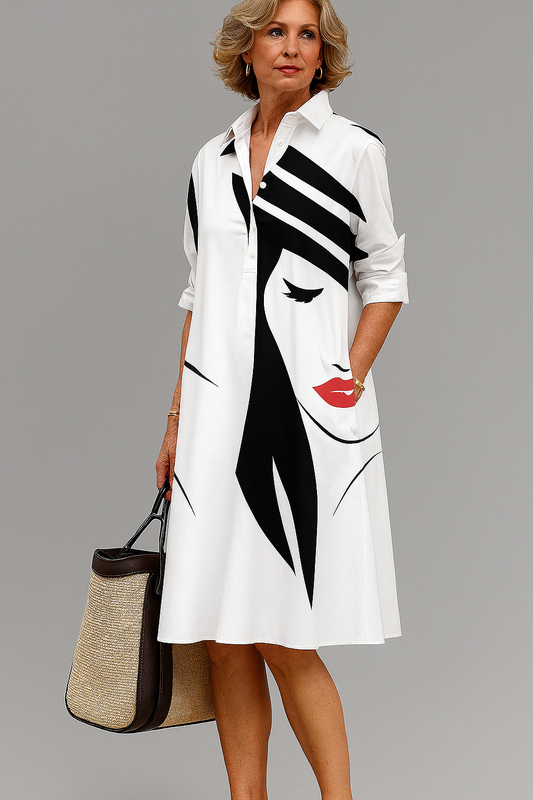 Karin - Stylish Midi Dress