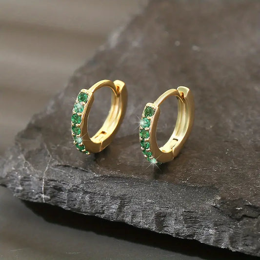 Gold Drop Coastal Earrings