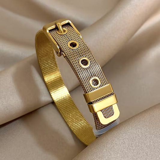 Golden Belt Bracelet