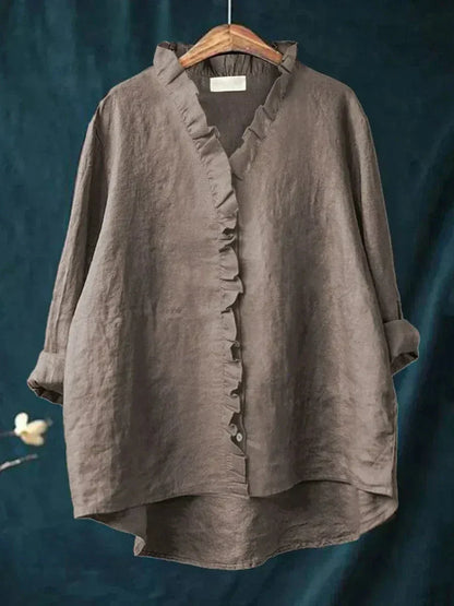 ROSALINDE | Ruffle Blouse