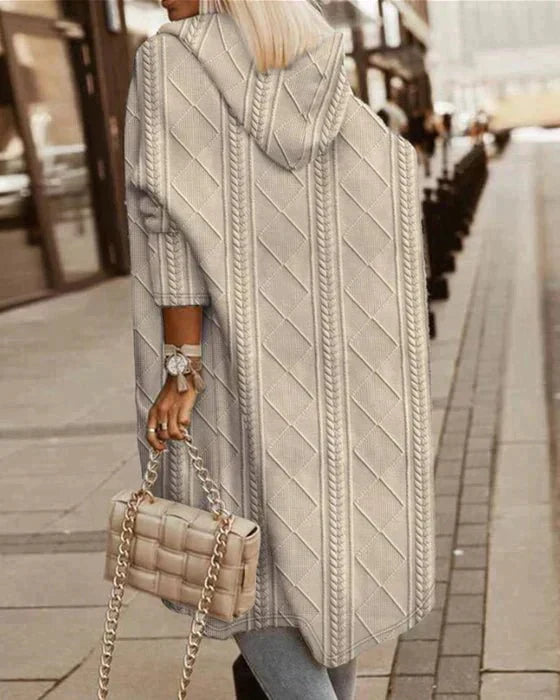 JOHANI | Extended Hooded Cardigan