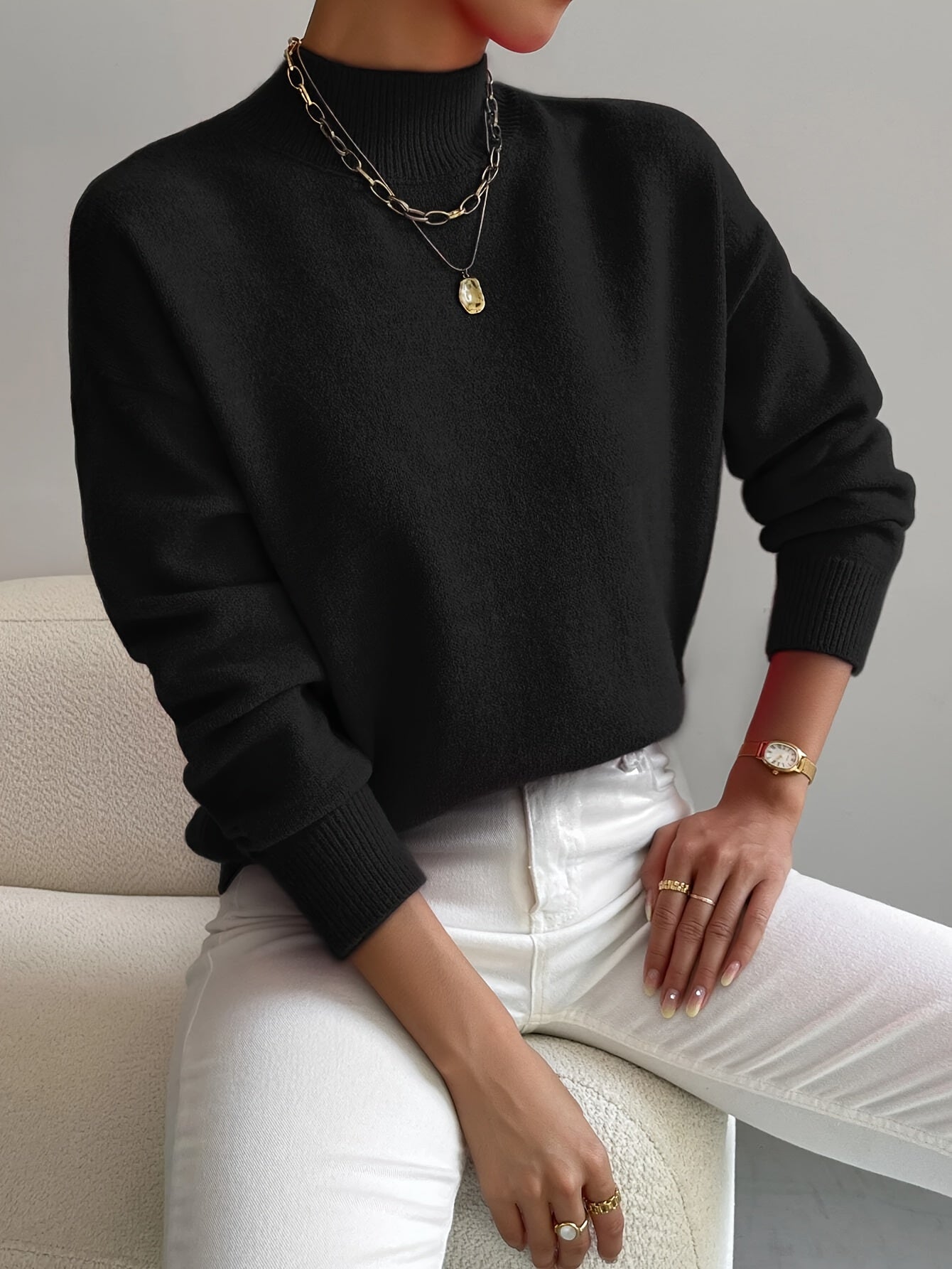 MARILENA | Elegant Turtleneck Sweater