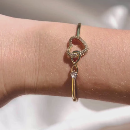 Breast Cancer Support Heart Bracelets | 1+1 FREE TODAY