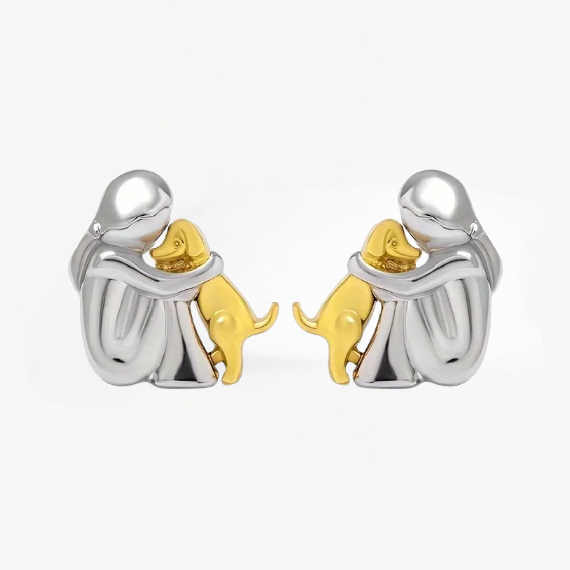 Harbour & Co | Dog Embrace Earring