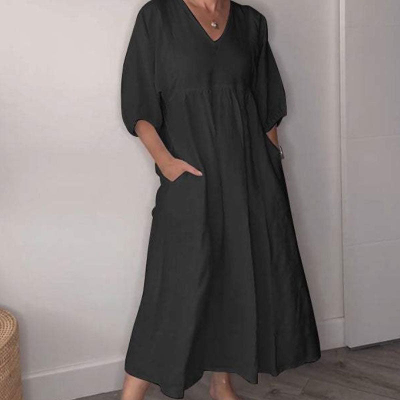 Wylla | Comfortable Chic V-Neck Dress