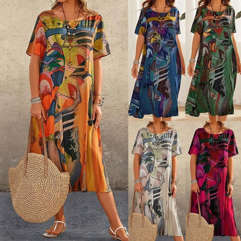 Tanya | Sun-Kissed Tropics Dress